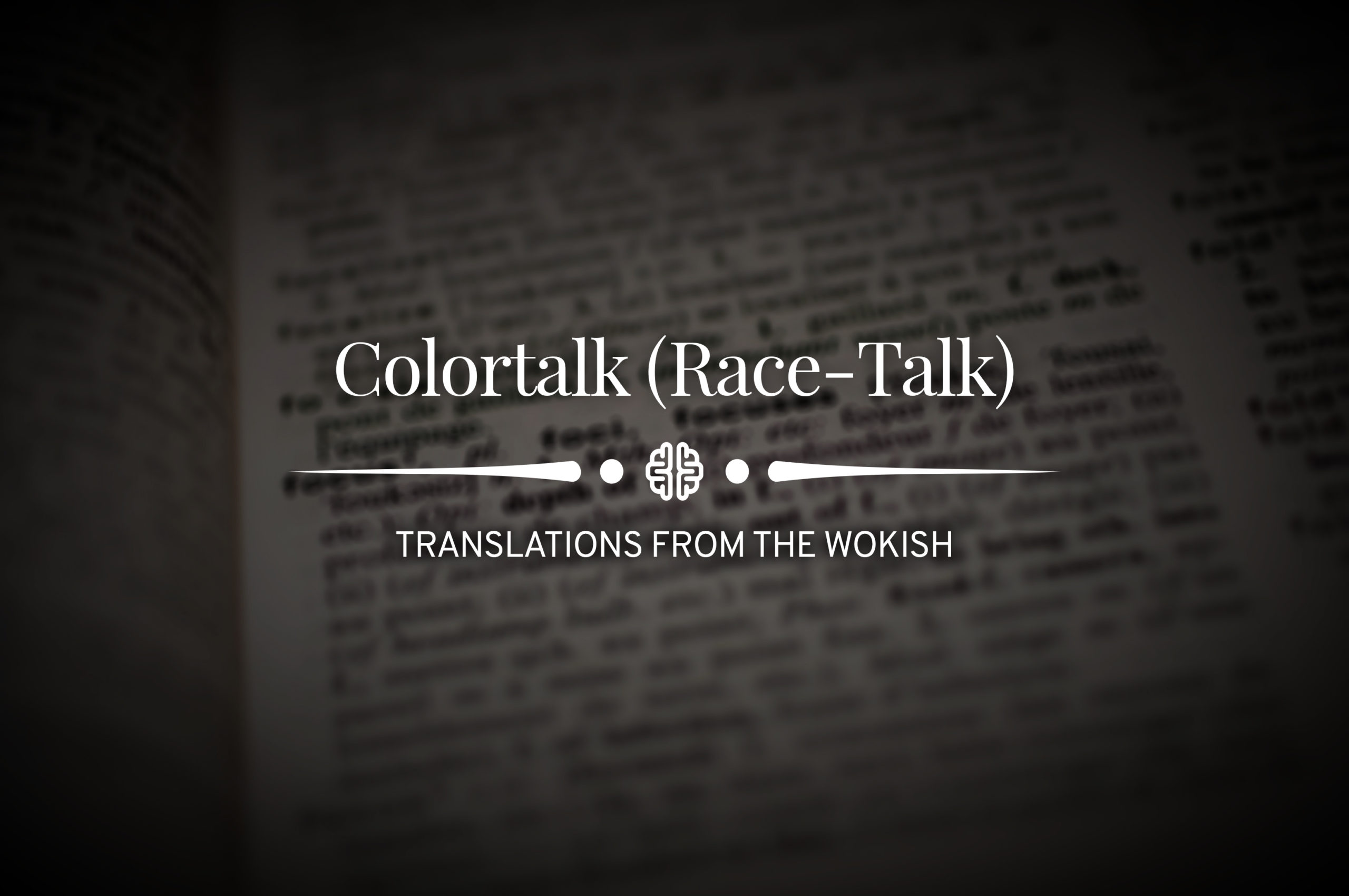 Colortalk (Race-Talk)